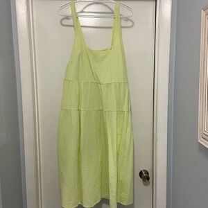 Ava & Viv Honeydew Textured dress